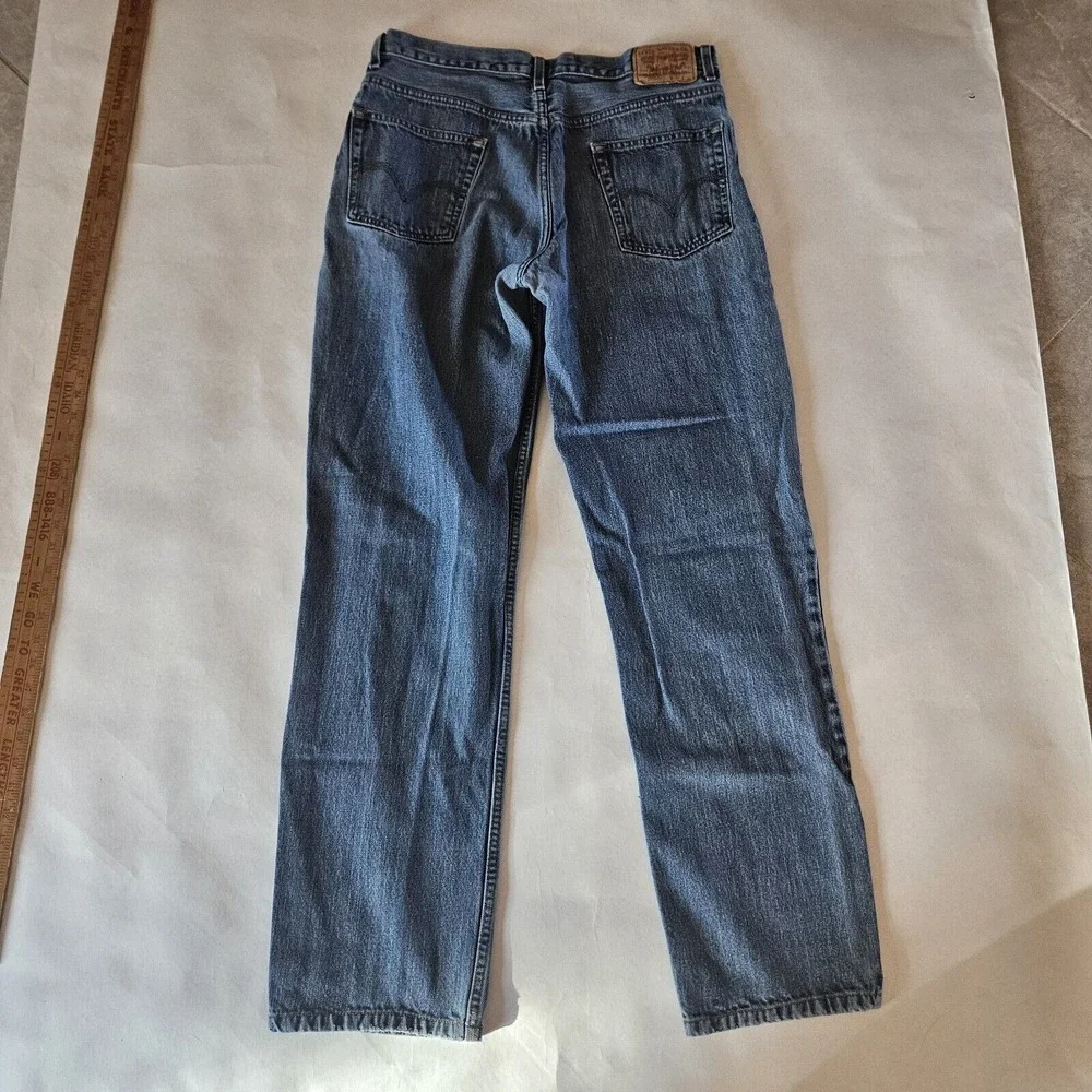 VINTAGE Levis 550‎ Mens 36X36 (34x36) Blue Y2K Relaxed Fit Denim